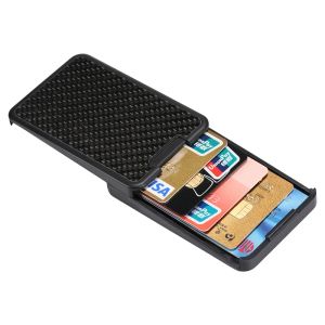 Holders 2023 Slim Antiside Card Holder RFID Blocking Carbon Fiber Slide Wallet For Men Women Male Female Card Money Case Purse