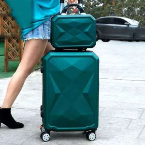 Carry-Ons Neuankohnung Reisekoffer Unisex Bag Passwort männliche Universal Wheel WEITAL Pull Rod Gepäckstudent Trend Super Large Kapazität Box