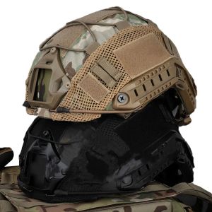 Copertina tattica di calzatura Copertura mimetica CAMUFFAGE CS War Battle Gear Police Airsoft Hunting Paintball Fast MH PJ BJ Accessori per il casco