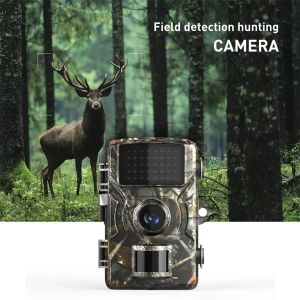 Cameras HD Outdoor Wildlife Hunting Trail Camera 16MP 1080P Infrared Night Vision Motion Activated Hunting Trap Game Waterproof Cam