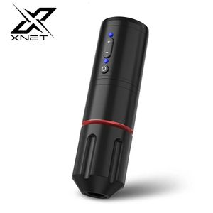 Xnet Tornado Wireless Tattoo Machine Rotary Pen Anpassade Coreless Motors 40mm Stroke 2000mah Battery For Artists 240418