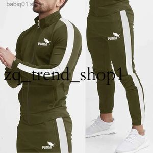 Tracce maschili maschili primaverilo autunno clood bloccante cardigan collare collare set di alta qualità set di alta qualità per giovani semplici sport sports tracksuit 79