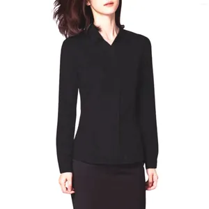 Женская блузская рубашка с длинным рукавом стройной многофункциональный выбор многомерных