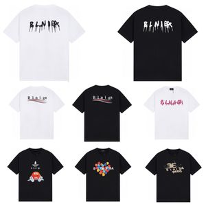 Men's t-shirts designer women's and men's fashion shirts casual cottons summer round neck letters print loose slim temperament short sleeves trendy brand classic tops