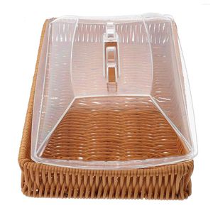 Dinnerware Sets Snack Storage Box Countertop Basket Containers With Lids Housewarming Gift