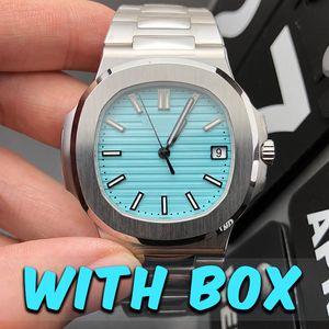 Herren Watch Designer Uhren hochwertige Top PP 5711 3AAA Classic 40 -mm Sport Automatische Mechanische Uhr 904L Edelstahl Sapphire wasserdicht mit Box