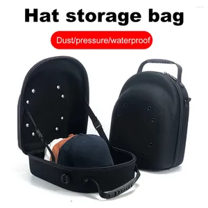 Custodia da viaggio per cappelli con manico con manico da trasporto Eva Baseball Cap Carrier per viaggiare e casa