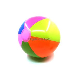 Air Inflation Toy Colorf Inflatable 30Cm Balloons Swimming Pool Play Party Water Game Beach Sport Ball Saleaman Fun Toys For Kids Dr Dhqo7