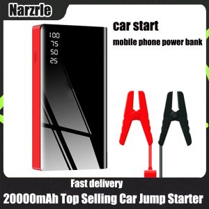 Mini Slim Car Jump Starter 20000Ma Portable Batterage Acterger Bank Bank Bank Booster 12V Устройство.