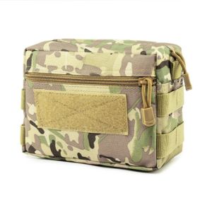 Förpackar Military Army Molle Pouch Tactical EDC Carry Bag Hunting Mountaineering Travel Waterproof Camouflage Tool Lagring Midjepåse