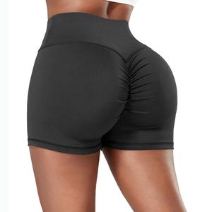 Lu Lu Shorts Align Women High Waist Push Up Elasticity Breathable Butt Lifter Fashion Yoga Shorts Casual Clothes Gym Cycling Pants Gry Running Workout Sports Woman