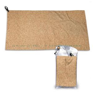 Towel Cork Quick Dry Gym Sports Bath Portable Wood Brown Wine Fashion Grape Olives Soft Sweat-Absorbent Fast Drying Pocket