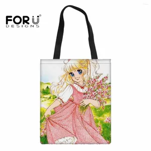 Borse da sera Forudesigns Teen Girl Borse Shopping Borse Fashion Borse Cina Candy Princess Candy per Women Shopper Casual Spalla grande