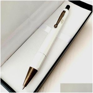 Ballpoint Penns Wholesale Limited Edition Arve Series Egypt Style Rollerball Pen Unikt Metal Carving Writing Office School Supp Dh4yk