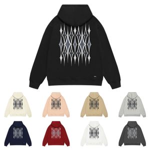 S-2XL MENS HOUDIE Pink Cotton Designer Sweater Hooded Amiryes Letter Printing Black Pullover Sweatshirts For Man Sportswear Outdoor