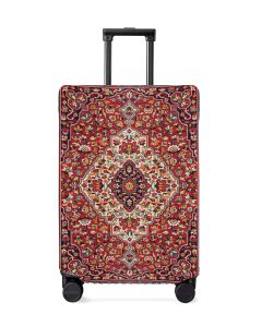 Akcesoria Vintage Indian Bohemia Travel Bagage Cover Elastyczne pokrycie bagażu na 1832 -calową walizkę Cage Cover Akcesoria podróżne