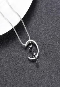 hh10504 I Love you to the Moon Cat Shape Jewelry Cremation Jewelry Pet Ashes Urns Necklace Memorial Pendant For WomenMen wholes1477094