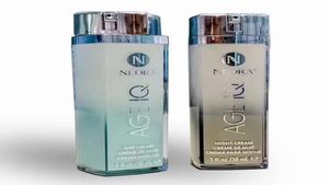 Инструменты макияжа в запасе New Neora Age IQ Nerium Ad Night Cream и Day Cream 30 мл ухода за кожей запечатанный Box5230207