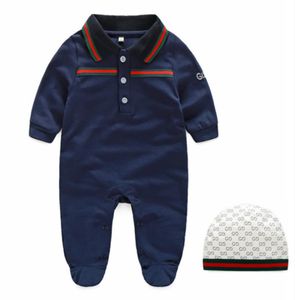 New Cartoon Baby Strampler Spirng Herbst Langarm Baby Jungen Mädchen Strampler Säugling warm warmer Overall Kinder Baumwolle Baby Klotz6279416