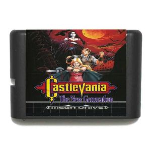 Карты Нового прибытия Castlevania Новое поколение 16 -битная игра MD Game для Sega Mega Drive For Genesis