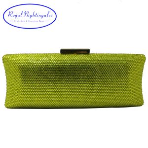 Bags Royal Nightingales New Women Crystal Clutches Hard Box Evening Bags and Evening Clutches Yellow Green Red Black Navy Blue Orange