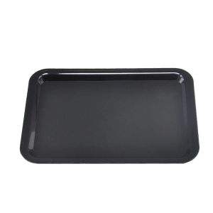 18x12cm S Size Small Hand Roller Roll Tin Pure Color Case Spice Cigarette Plate Herb Paper Trays for Smoking 4 Colors LL