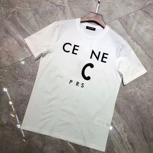 Designer t Shirts Luxury t Shirt Unisex Shirt Summer New Top Fashion Trend Comfortable and Breathable Short Sleeved Pure Cotton Letter Printed Top S-5xl 2024s