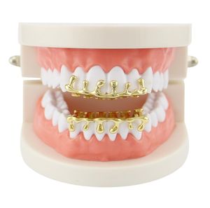 hip hop water drop grillz real gold plated hollow dental grills rapper body jewelry four colors golden silver rose gold gun black6622432