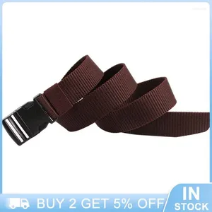 Belts Comfortable Korean Style Breathable Belt No Allergies Clothing Functional Nylon Strap Anti-scratch Wire Accessories Reliable