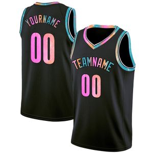 Camicia da basket unica personalizzata Fashion Graffiti Printing Personalized Basketball Jersey Game Outdoor Game Training Glet for Men/Youth 240418