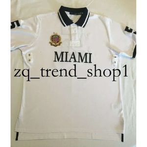 Men's Polos Trendy City Name Badge Chicago Short Sleeve Shirt Men's T-shirt 42