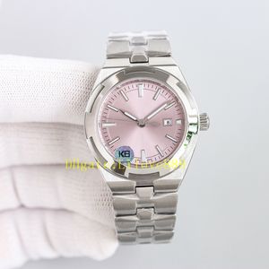 K6 Women Watch 35mm Automatic Movement Watch Sapphire Dial platinum Strap Dorsal Translucency