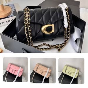 Luxury shoulder bags designer women bag tabby 26 fashionable soft leather handbag high quality crossbody bag square quilted shoulder bag te043