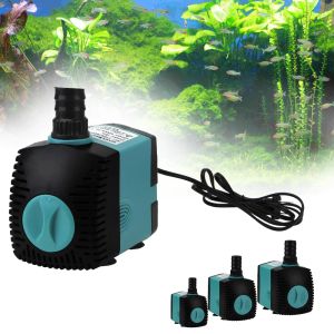 Accessories UltraQuiet Filter Fish Pond EU/US Plug with Suction Cups 3/10/25W Fish Tank Fountain Aquarium Pump Submersible Water Pump