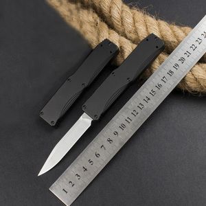 Butterfly BM HK14800 Pocket Auto Knife D2 Blade Double Action 6061 T6 Aluminiumlegering Handtagning Taktisk jakt Camping EDC Survival Tool Knives