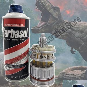 Altre forniture per feste di eventi Barbasol Dennis Nedry Dinosaur DNA Tube Jar Jar Danister Decorazione Jurassic Park Movie Prop Deskt Home -Savor Dhblx