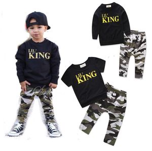 ملابس التمويه المموهة ، سراويل ملابس مموهة ، سروال ، 2PCSSEST Cotton Kids Designer Complements Boys4894578