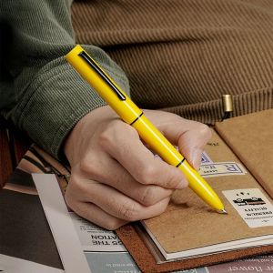 Ручки Новый Hongdian C1 Exquisite Explorer Simple Classic Retro Fountain Pen Ef/F капюшона школьной школьной кабинет.