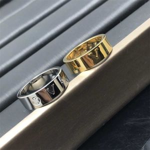 Rings de banda Designer para mulheres letra de moda de luxo anel de homem clássico CLOVER High Quality Jewelry Holiday Gifts 1xnt