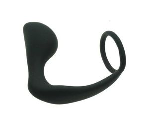 Sex Toy Massager Silicone Erection Enhancing Cock Ring Anal Plug Prostate Massager Strapon Dildo Butt Penis Toys for Men2514754