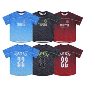 Herren T-Shirts Limited New Trapstar London Herren T-Shirt Kurzarm Unisex Blaues Hemd für Männer Mode Harajuku Tee Tops Männliche T-Shirts Modekleidung Y7546466