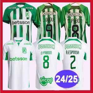 24 25 Atletico Nacional B. Pabon Herren Fußballtrikot