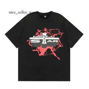 HellStar Shirt Najwyższa jakość 24ss luźne letnie męskie koszulki koszulki z krótkim rękawem mężczyźni kobiety streetwear hip hop mody T-koszulka piekielna hellstar krótka rozmiar s-xl 355