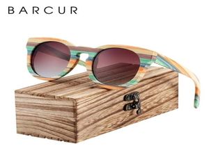 Barcur Original круглые солнцезащитные очки поляризованные градиентные солнцезащитные очки