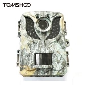 Kameror Tomshoo Outdoor Trail Camera IP66 Vattentät djurliv Hunting Camera Surveillance Trap Game Infraröd natt Vision Hunting Camera