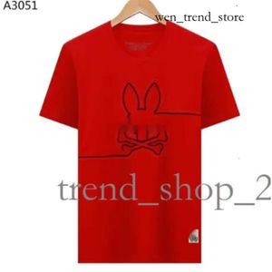 Physcho Bunny Rabbit Polo Thirt Designer Magni Magni Magliette alla moda Fashi