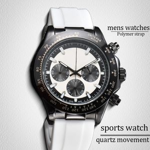 Спортивные часы -дизайнер Watch Man Watch Quartz Высококачественные 40 -миллиметровые стальные круглые часы зеленый green watchstrap. Случайный классический стиль движения женские наручные часы.