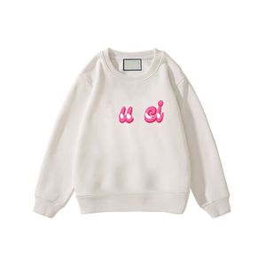 Dzieci bluzie chłopcy dziewczęta bluzy luźna list nadrukowana bluza dziecięca topy pullover designerskie sweter dla dzieci swobodne bluzy dziecięce ubranie mody cxd2404202