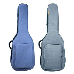 Taschen E -Gitarrenbeutel 900D wasserdichte Oxford Fabric E -Gitarren -Rucksack 6/12 mm dicker Schwamm Doppelgurt E -Gitarrenhülle