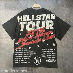 Hellstar Erkek Tişörtleri Sokak Giyim Y2K Erkek Hip Hop Retro Grafik Baskı Pamuk Yuvarlak Boyun Büyük Boy Tişört Harajuku Gotik Üstler Hellstar Gömlek Hellstar Short 861